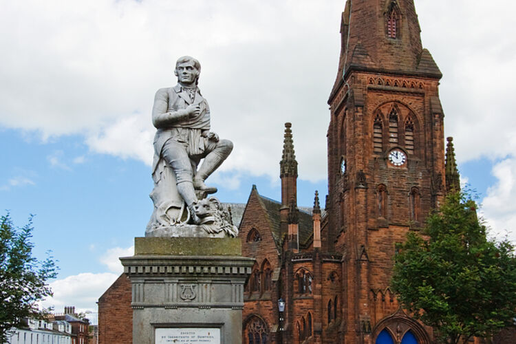 Dumfries - Robert Burns Statue